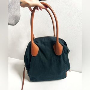 Linea Pelle | Leather & Canvas Bag